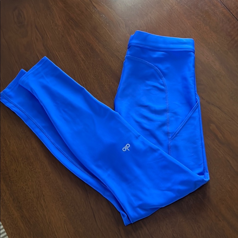 ALO Yoga Blue Leggings
